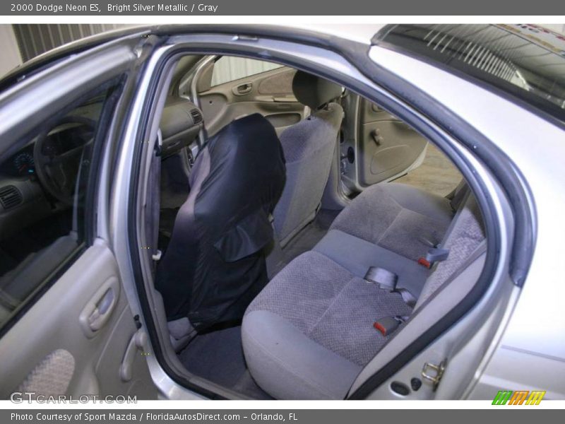 Bright Silver Metallic / Gray 2000 Dodge Neon ES