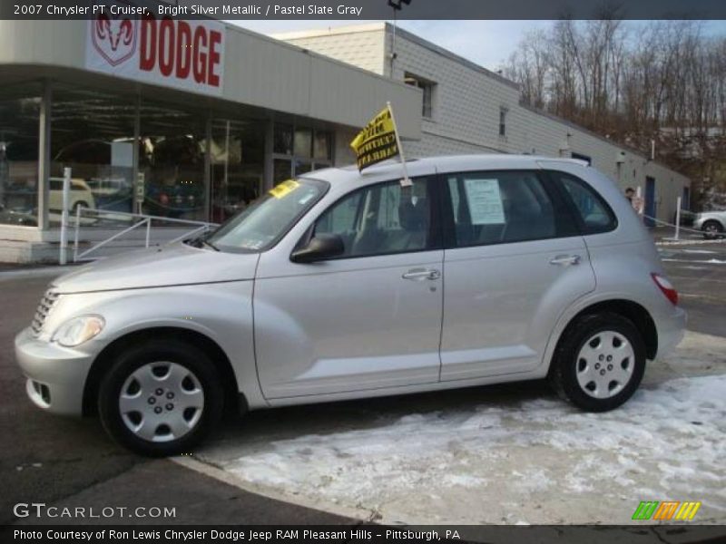 Bright Silver Metallic / Pastel Slate Gray 2007 Chrysler PT Cruiser