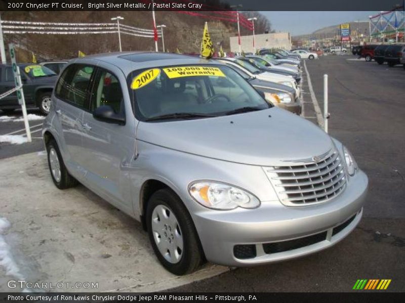 Bright Silver Metallic / Pastel Slate Gray 2007 Chrysler PT Cruiser