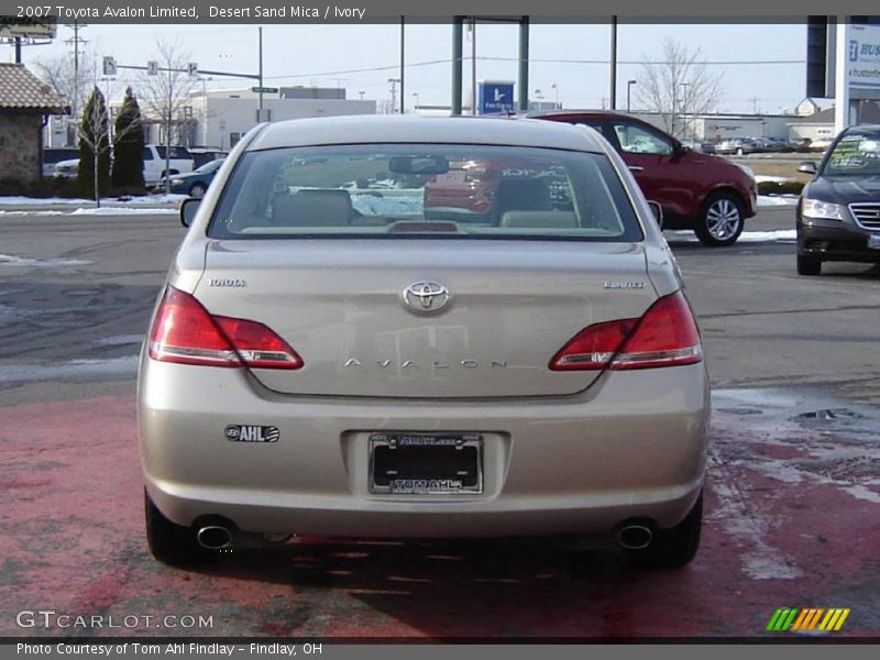 Desert Sand Mica / Ivory 2007 Toyota Avalon Limited