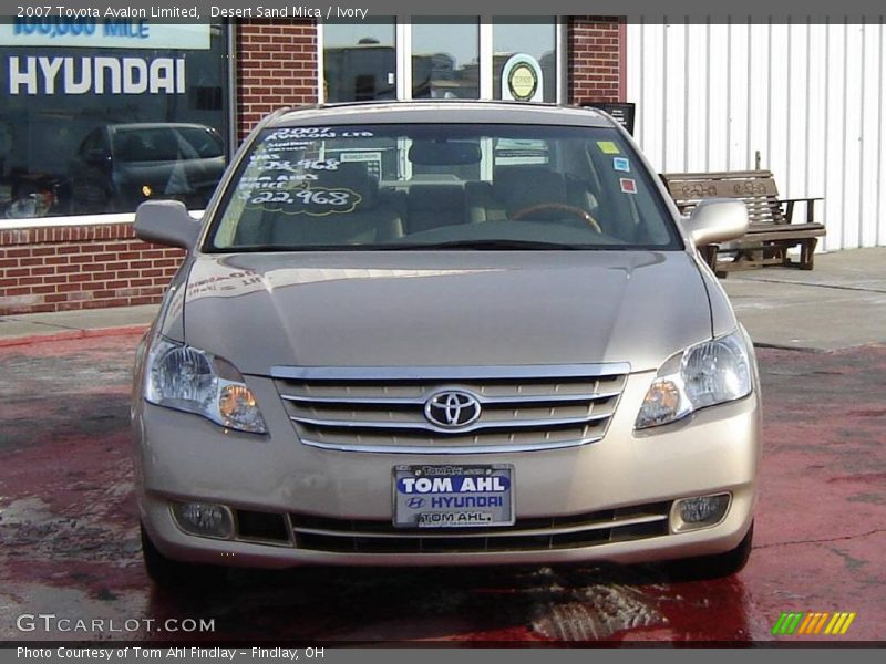 Desert Sand Mica / Ivory 2007 Toyota Avalon Limited