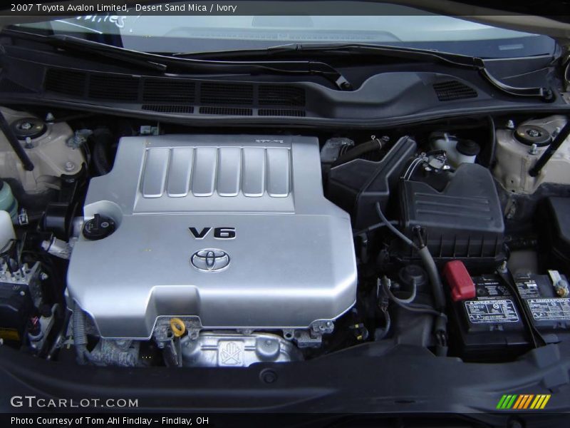 Desert Sand Mica / Ivory 2007 Toyota Avalon Limited