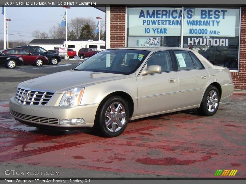 Gold Mist / Cashmere 2007 Cadillac DTS Luxury II