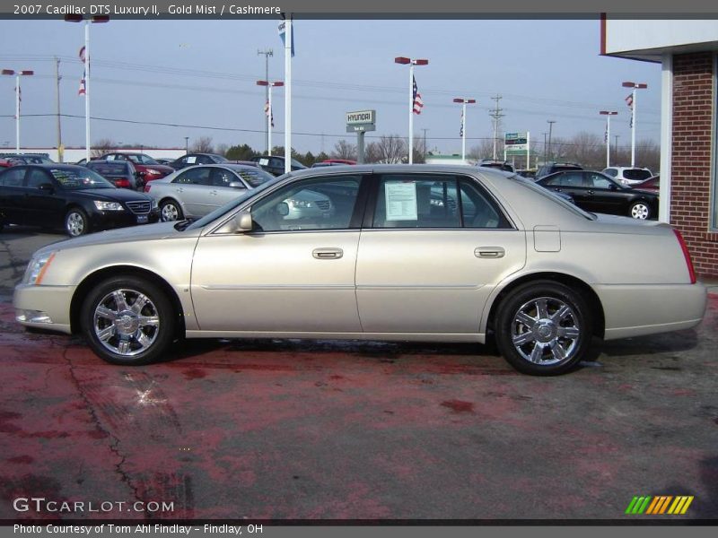 Gold Mist / Cashmere 2007 Cadillac DTS Luxury II