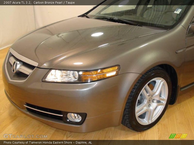 Carbon Bronze Pearl / Taupe 2007 Acura TL 3.2