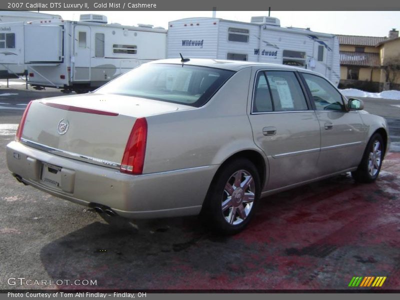 Gold Mist / Cashmere 2007 Cadillac DTS Luxury II