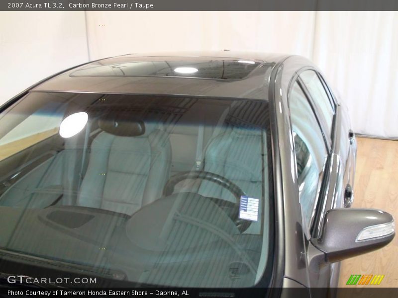 Carbon Bronze Pearl / Taupe 2007 Acura TL 3.2