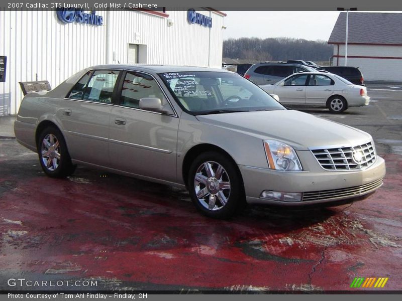Gold Mist / Cashmere 2007 Cadillac DTS Luxury II