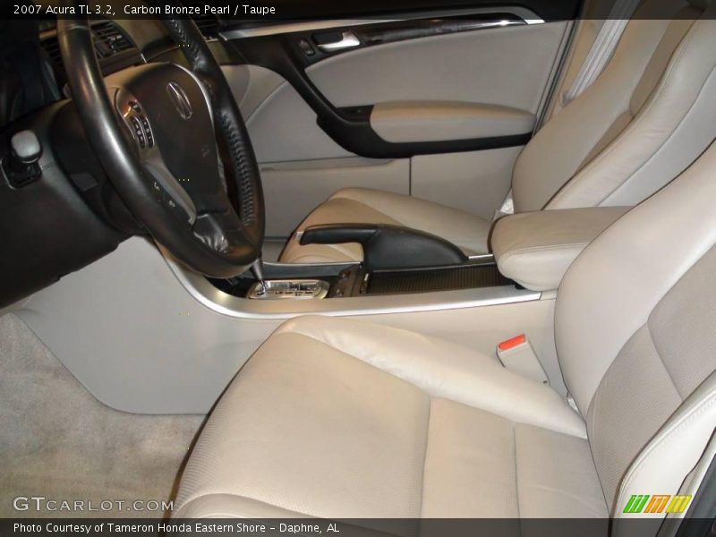 Carbon Bronze Pearl / Taupe 2007 Acura TL 3.2