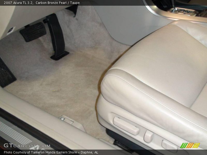 Carbon Bronze Pearl / Taupe 2007 Acura TL 3.2