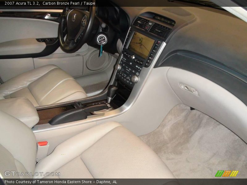 Carbon Bronze Pearl / Taupe 2007 Acura TL 3.2