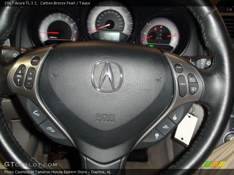 Carbon Bronze Pearl / Taupe 2007 Acura TL 3.2