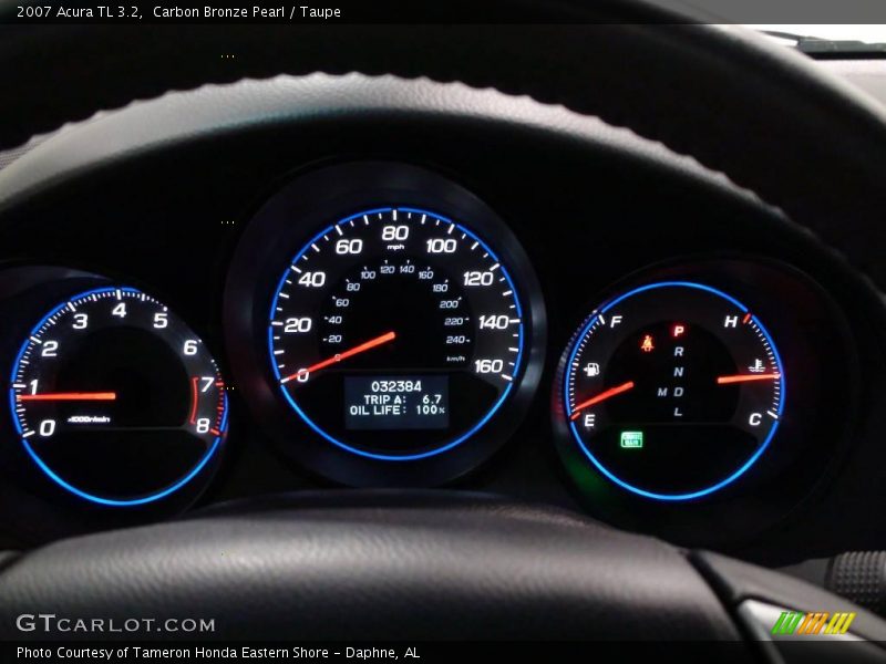 Carbon Bronze Pearl / Taupe 2007 Acura TL 3.2