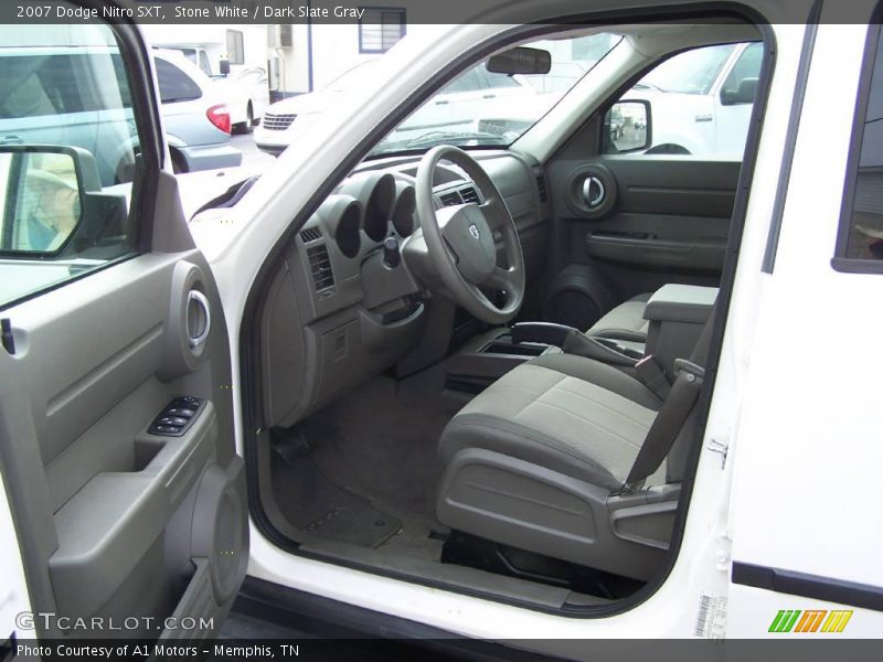 Stone White / Dark Slate Gray 2007 Dodge Nitro SXT