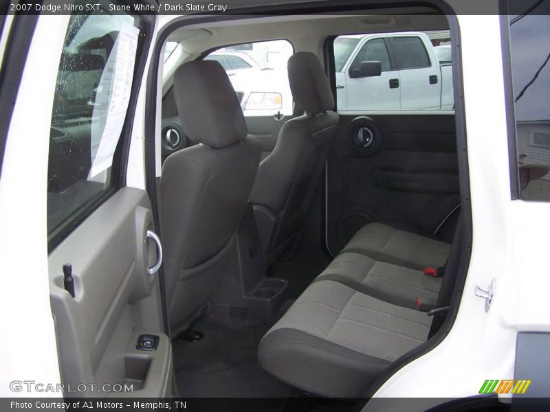 Stone White / Dark Slate Gray 2007 Dodge Nitro SXT