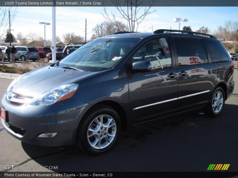 Slate Metallic / Stone Gray 2006 Toyota Sienna Limited