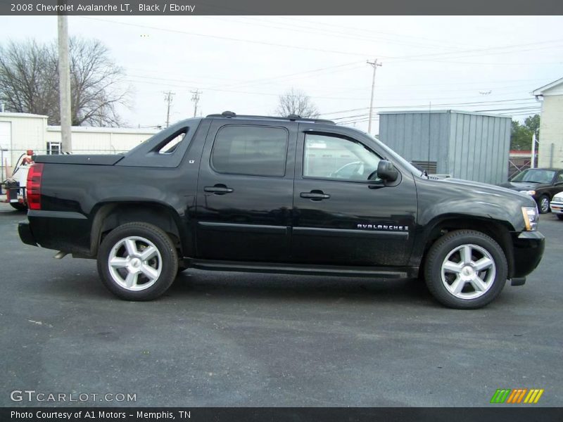 Black / Ebony 2008 Chevrolet Avalanche LT