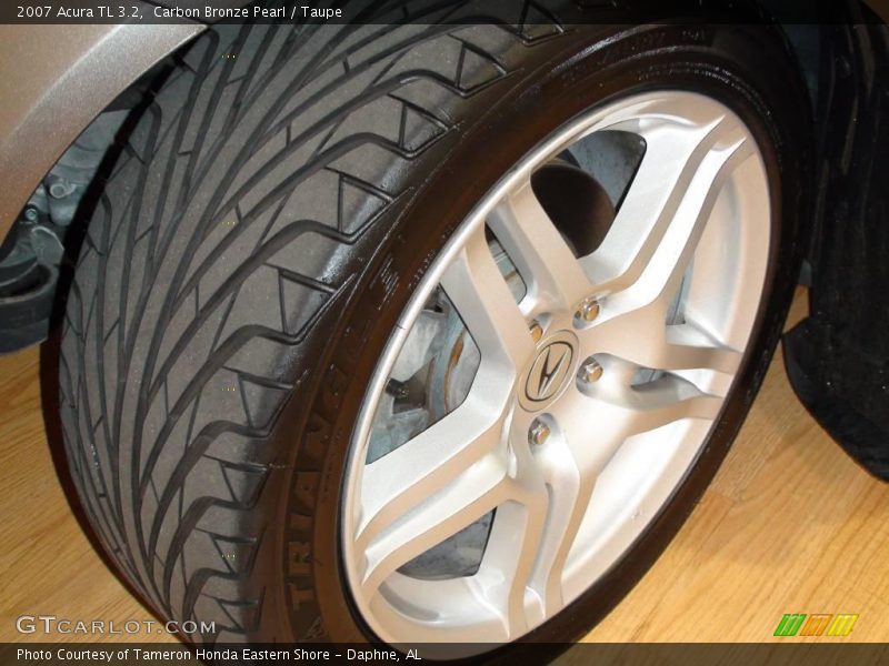 Carbon Bronze Pearl / Taupe 2007 Acura TL 3.2