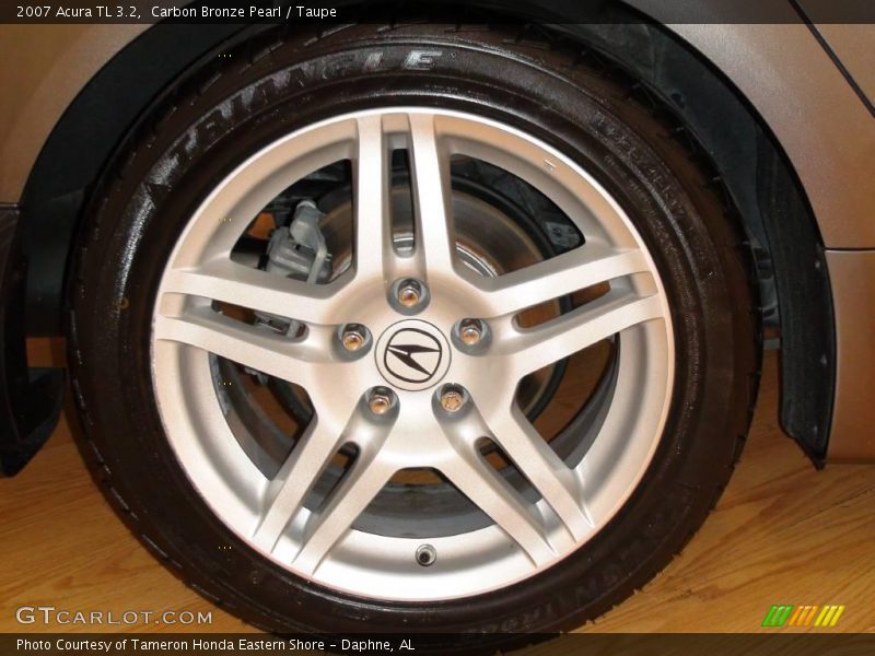 Carbon Bronze Pearl / Taupe 2007 Acura TL 3.2