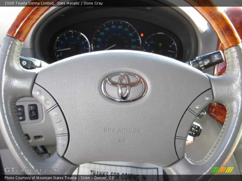 Slate Metallic / Stone Gray 2006 Toyota Sienna Limited
