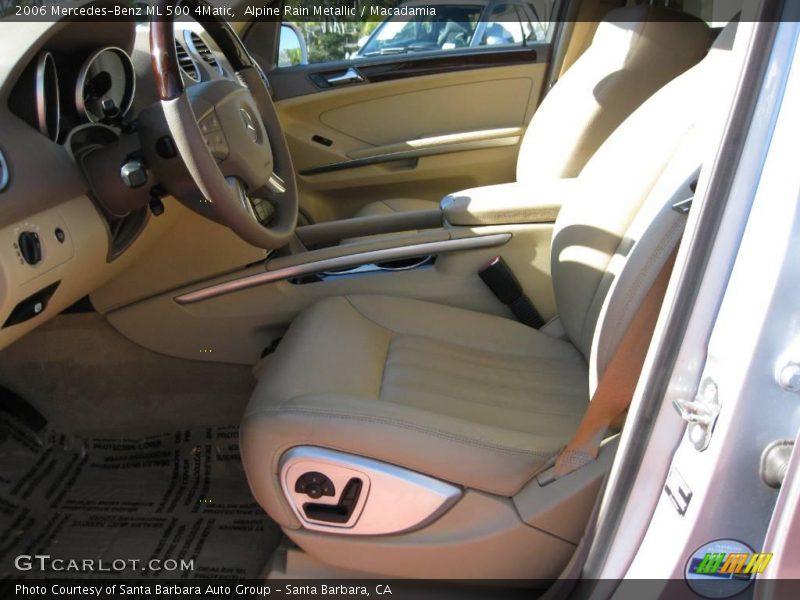 Alpine Rain Metallic / Macadamia 2006 Mercedes-Benz ML 500 4Matic