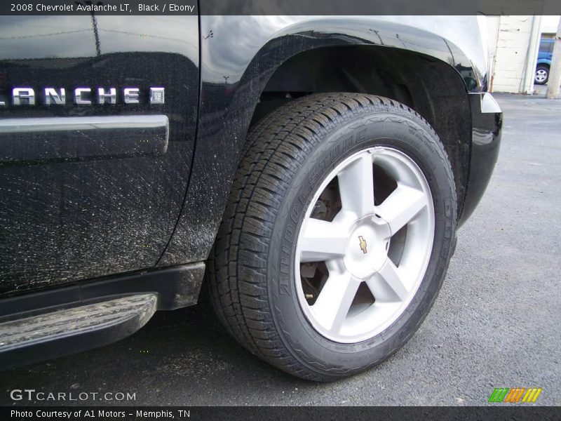 Black / Ebony 2008 Chevrolet Avalanche LT