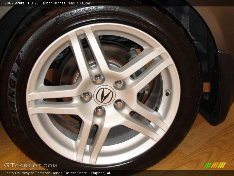 Carbon Bronze Pearl / Taupe 2007 Acura TL 3.2