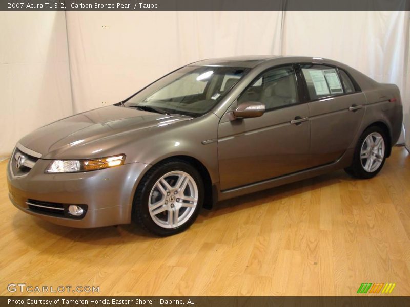 Carbon Bronze Pearl / Taupe 2007 Acura TL 3.2