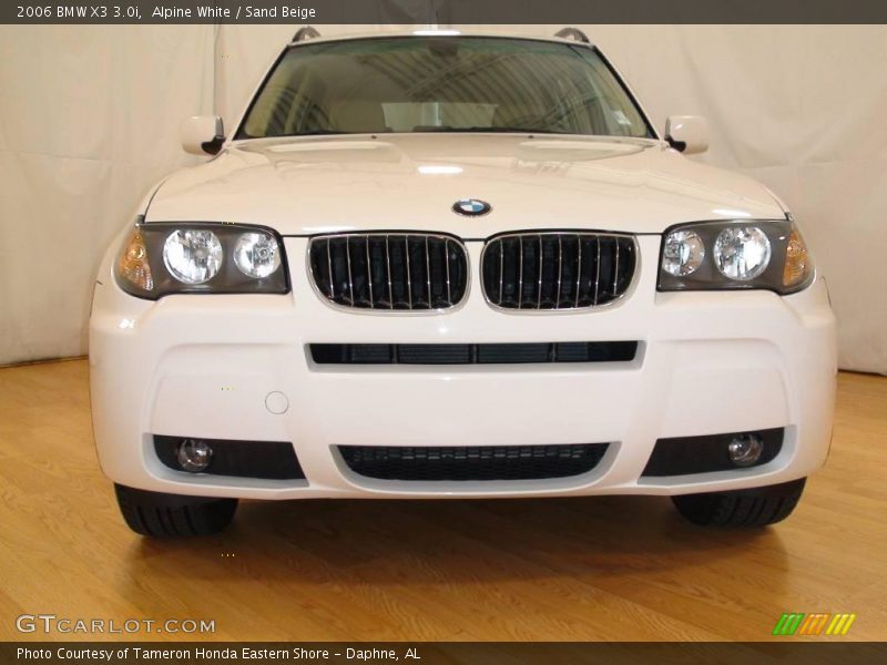 Alpine White / Sand Beige 2006 BMW X3 3.0i