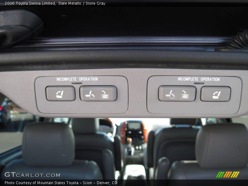 Slate Metallic / Stone Gray 2006 Toyota Sienna Limited