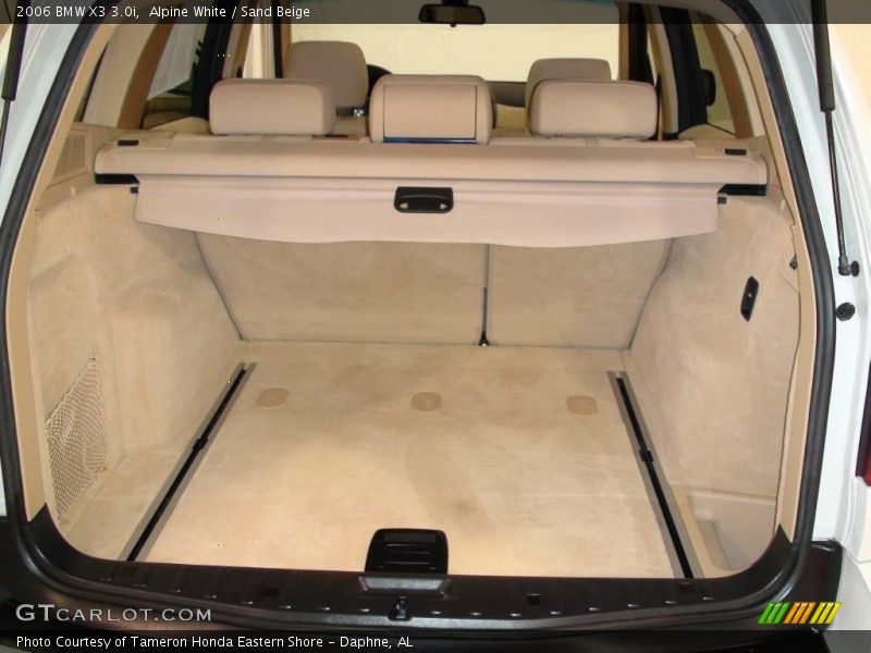 Alpine White / Sand Beige 2006 BMW X3 3.0i