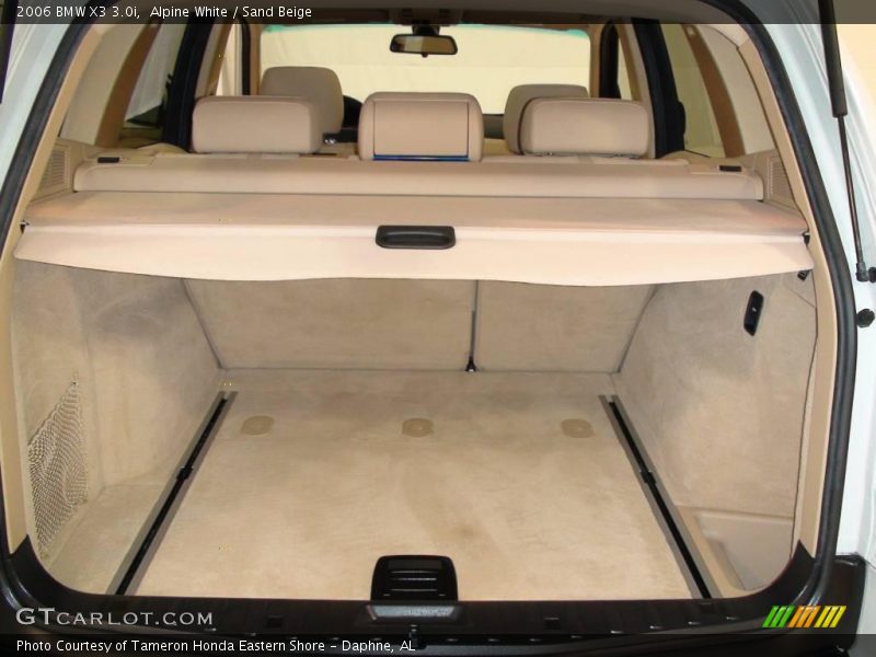 Alpine White / Sand Beige 2006 BMW X3 3.0i