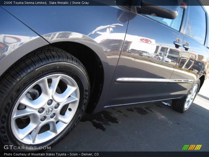 Slate Metallic / Stone Gray 2006 Toyota Sienna Limited