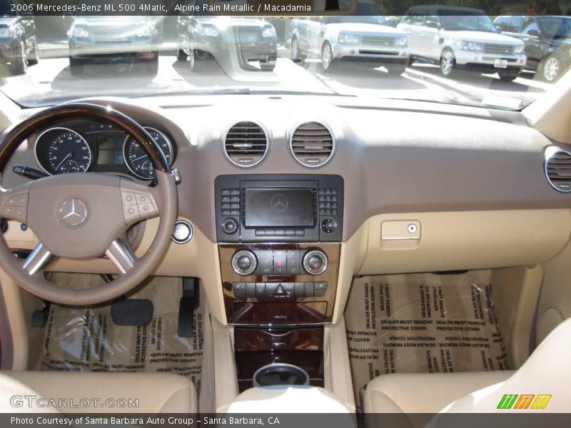 Alpine Rain Metallic / Macadamia 2006 Mercedes-Benz ML 500 4Matic