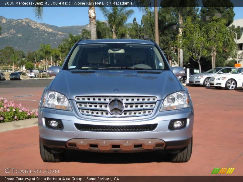 Alpine Rain Metallic / Macadamia 2006 Mercedes-Benz ML 500 4Matic