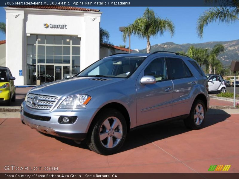 Alpine Rain Metallic / Macadamia 2006 Mercedes-Benz ML 500 4Matic