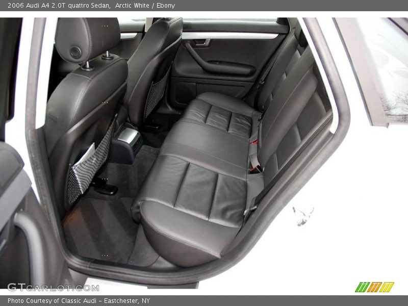Arctic White / Ebony 2006 Audi A4 2.0T quattro Sedan