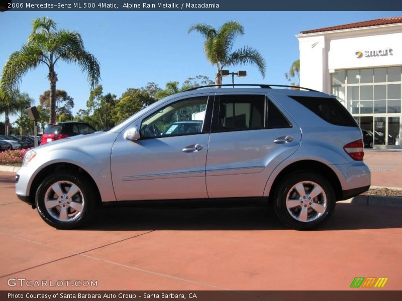Alpine Rain Metallic / Macadamia 2006 Mercedes-Benz ML 500 4Matic