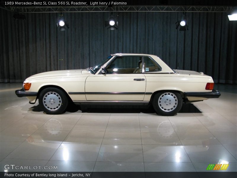 Light Ivory / Palomino 1989 Mercedes-Benz SL Class 560 SL Roadster