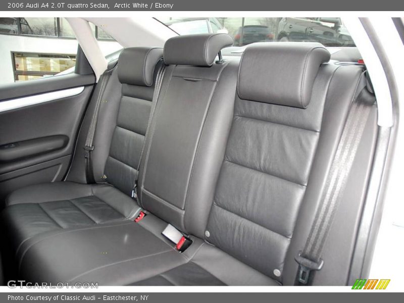 Arctic White / Ebony 2006 Audi A4 2.0T quattro Sedan