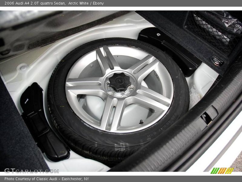 Arctic White / Ebony 2006 Audi A4 2.0T quattro Sedan