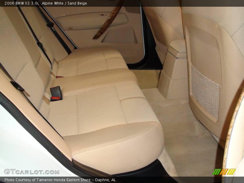 Alpine White / Sand Beige 2006 BMW X3 3.0i
