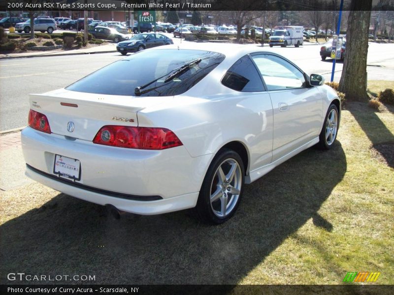 Premium White Pearl / Titanium 2006 Acura RSX Type S Sports Coupe