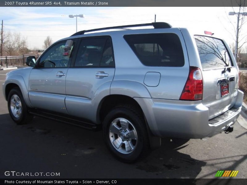 Titanium Metallic / Stone 2007 Toyota 4Runner SR5 4x4
