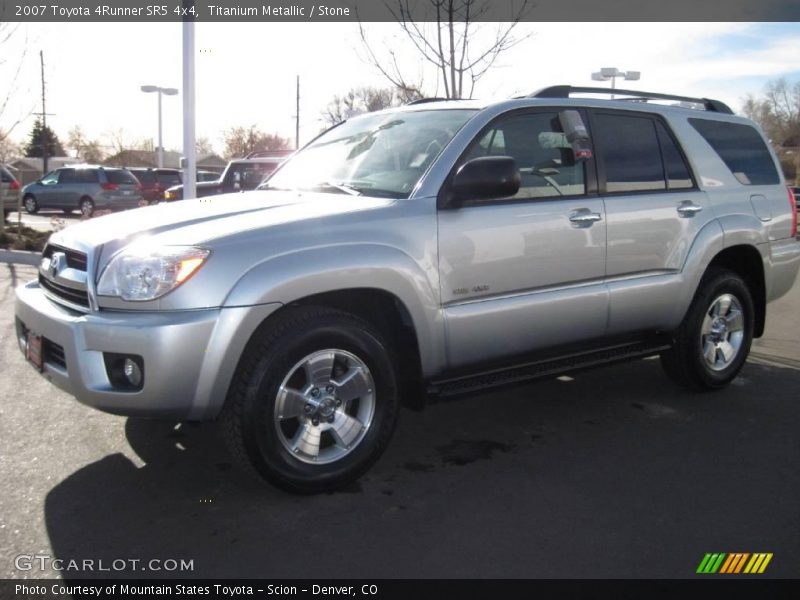 Titanium Metallic / Stone 2007 Toyota 4Runner SR5 4x4