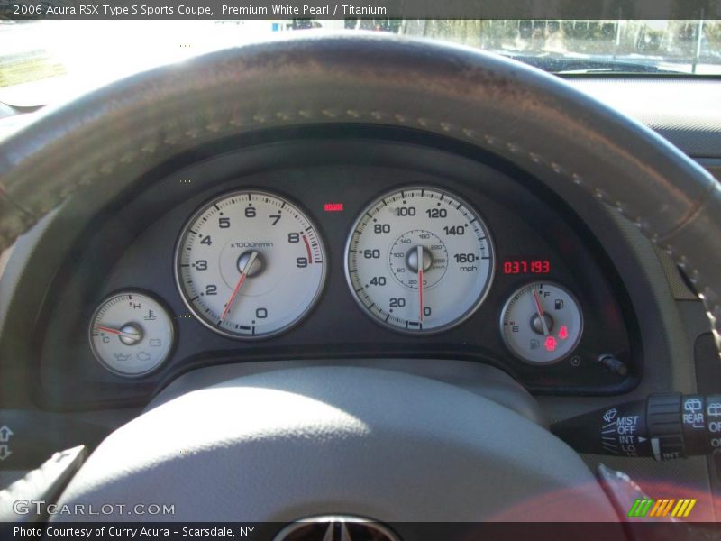 Premium White Pearl / Titanium 2006 Acura RSX Type S Sports Coupe