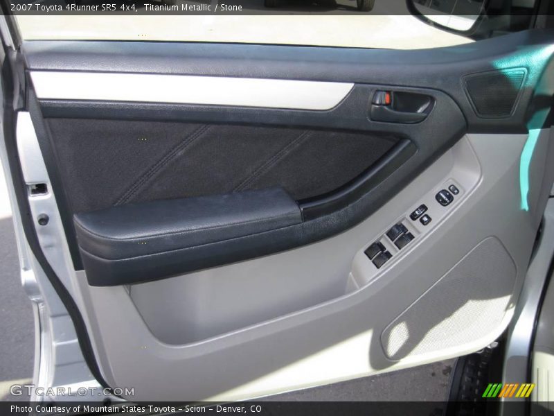 Titanium Metallic / Stone 2007 Toyota 4Runner SR5 4x4