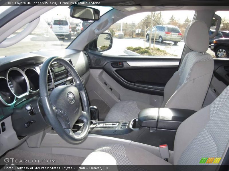 Titanium Metallic / Stone 2007 Toyota 4Runner SR5 4x4