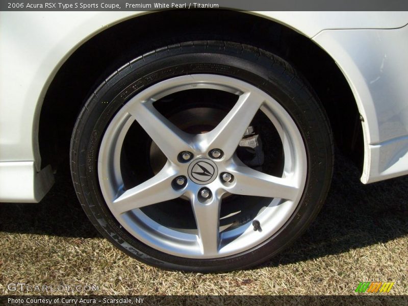 Premium White Pearl / Titanium 2006 Acura RSX Type S Sports Coupe