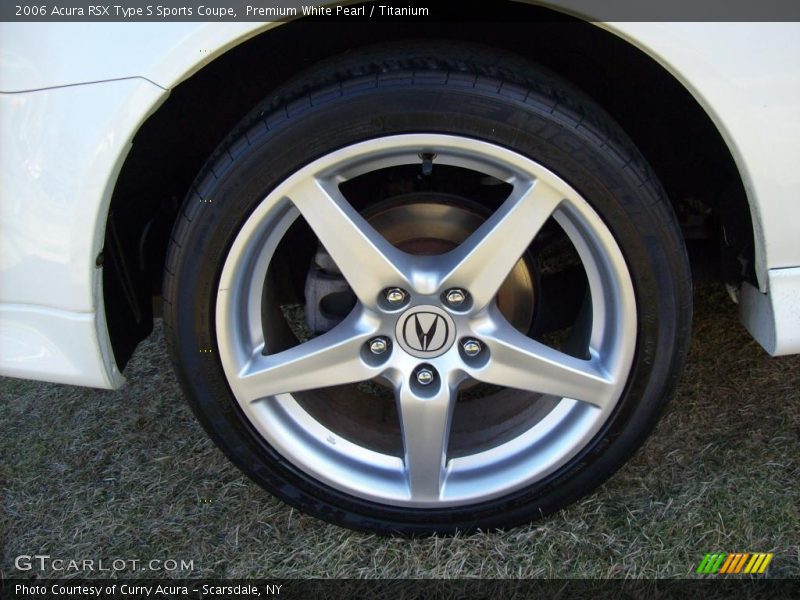 Premium White Pearl / Titanium 2006 Acura RSX Type S Sports Coupe